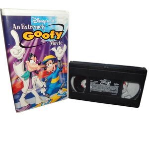 DISNEY'S AN EXTREMELY GOOFY MOVIE vintage VHS in original plastic clamshell case